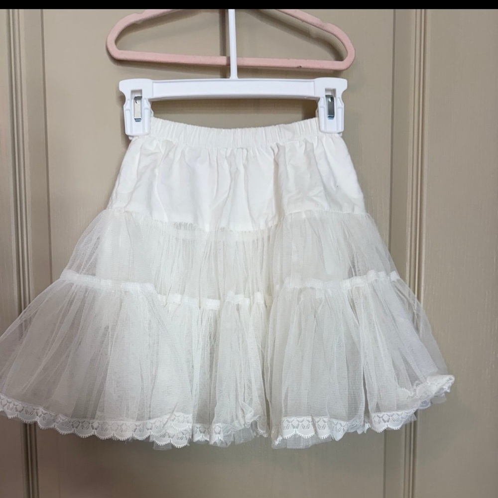 DOLLCAKE SZ 4 CHIFFON PETTISKIRT “used”
